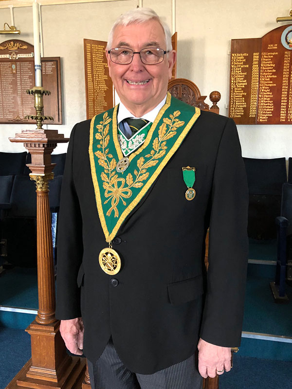 District Grand Prefect Peter Brockbank