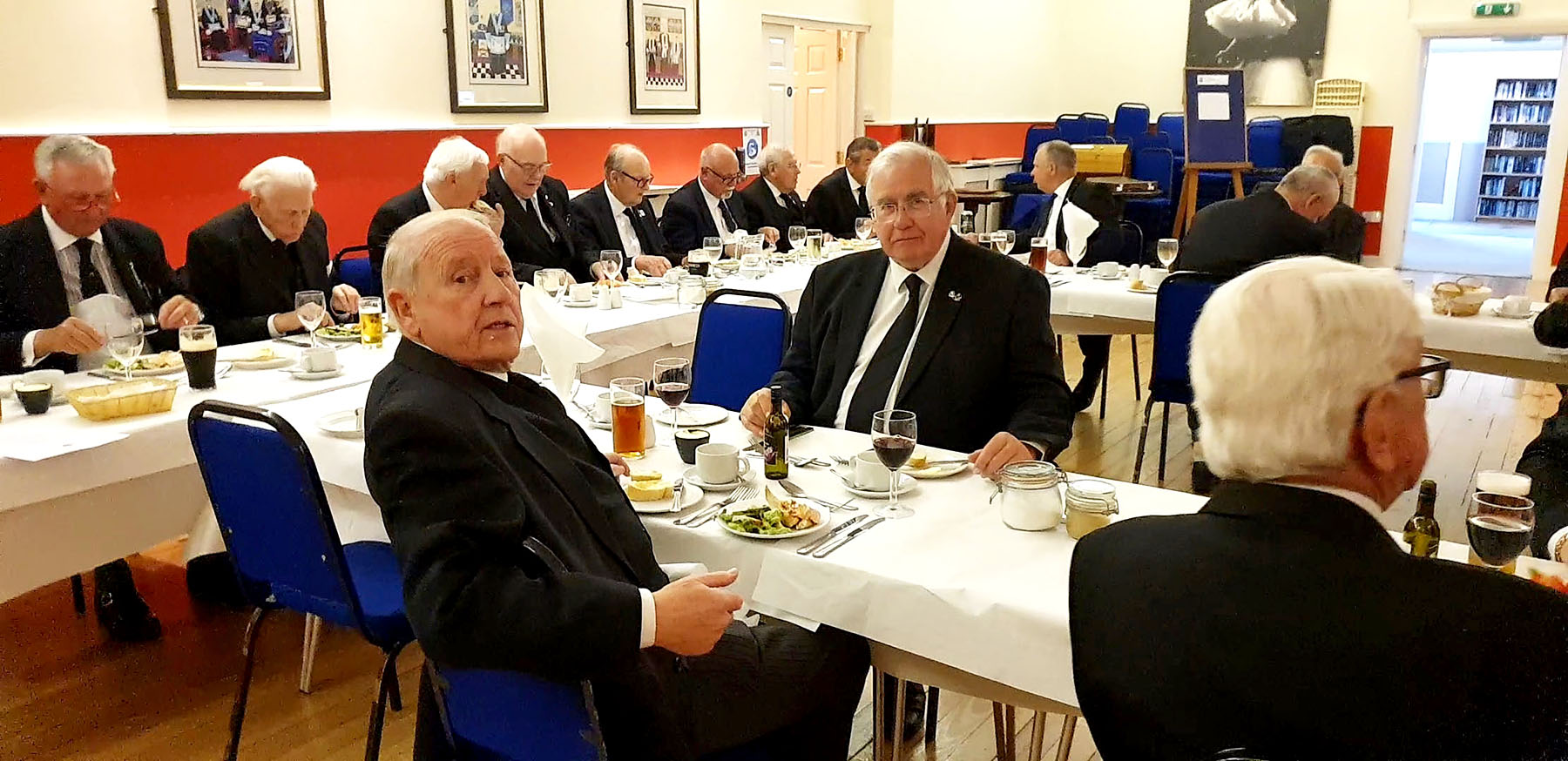 The District Grand Prefect visits the Paddock Wood Council 88