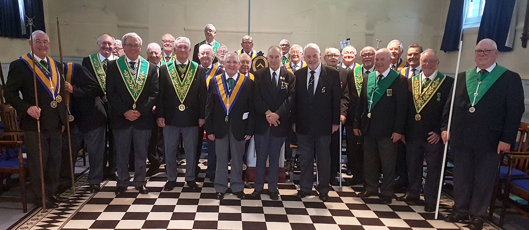 The Deputy District Grand Prefect Visits Paddock Wood Council 88