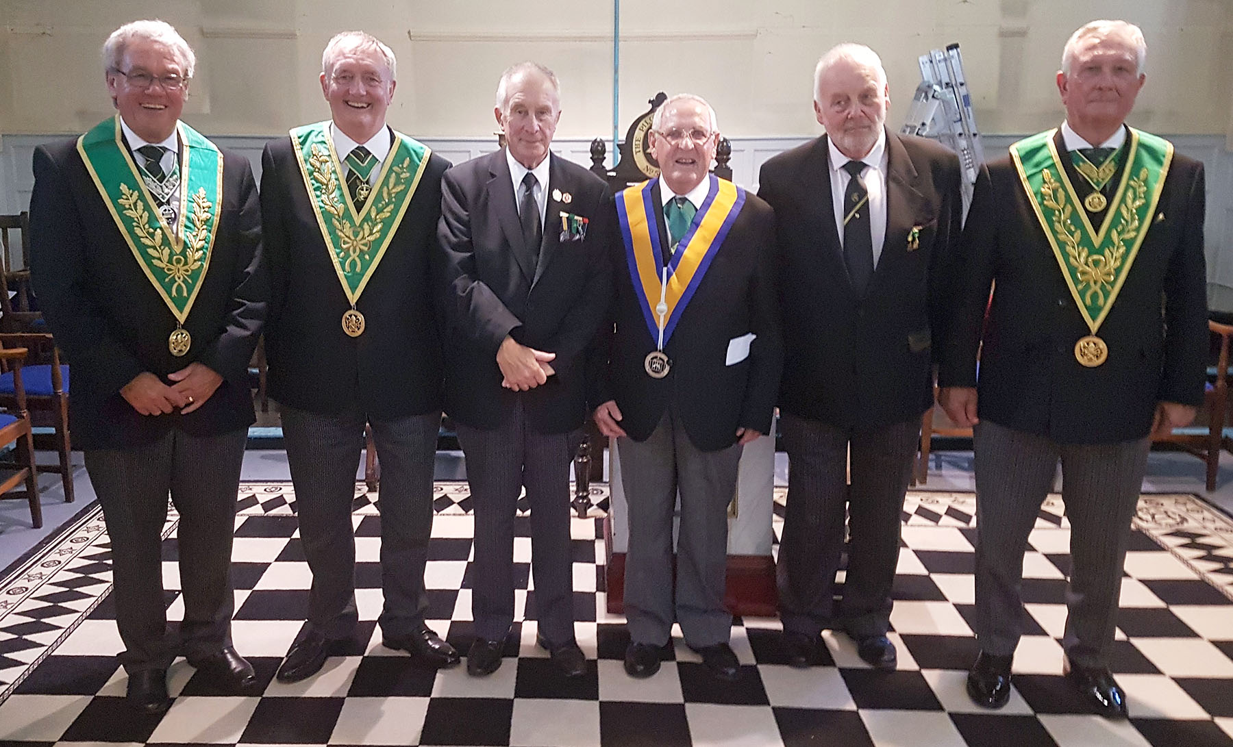 The Deputy District Grand Prefect Visits Paddock Wood Council 88