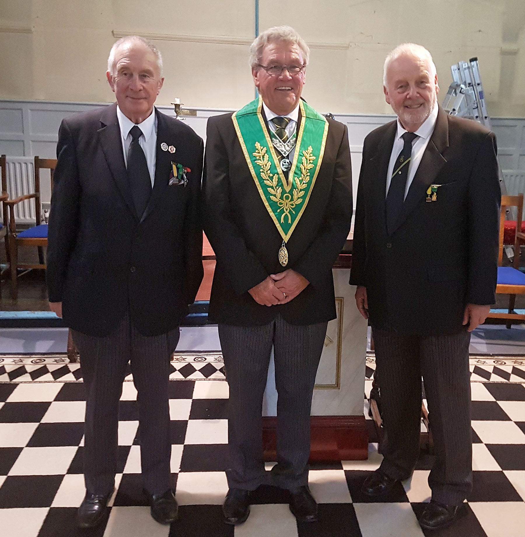 The Deputy District Grand Prefect Visits Paddock Wood Council 88