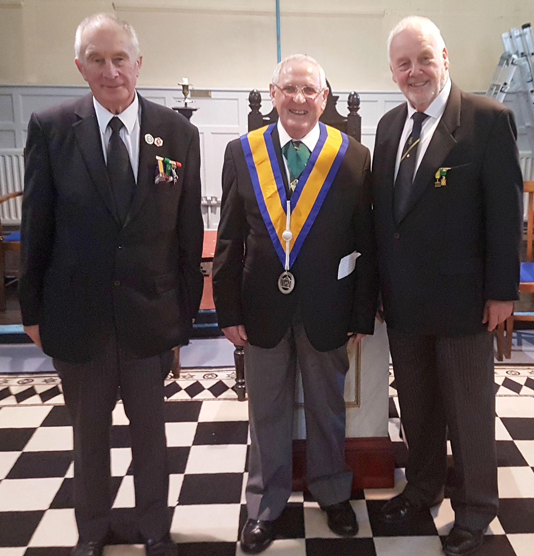 The Deputy District Grand Prefect Visits Paddock Wood Council 88
