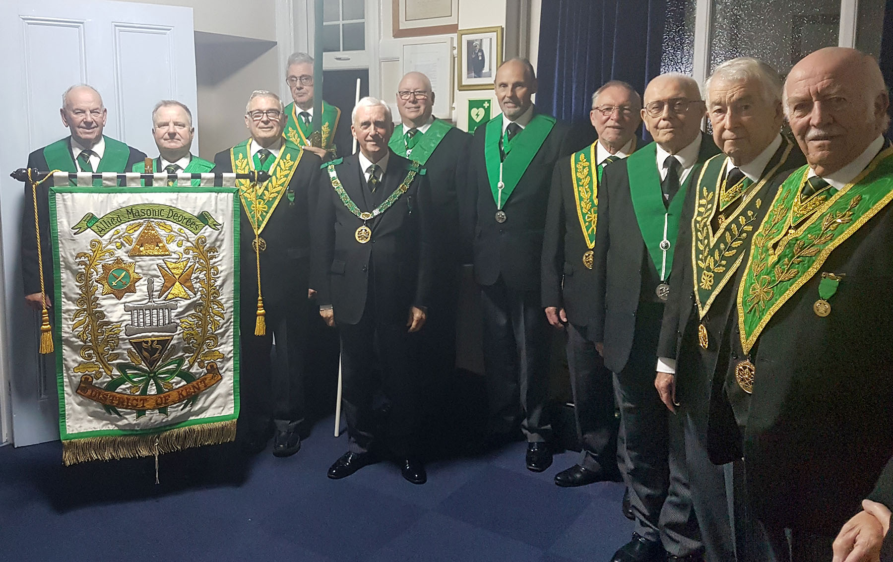 The Invicta Council, No. 54 Banner Dedication Ceremony