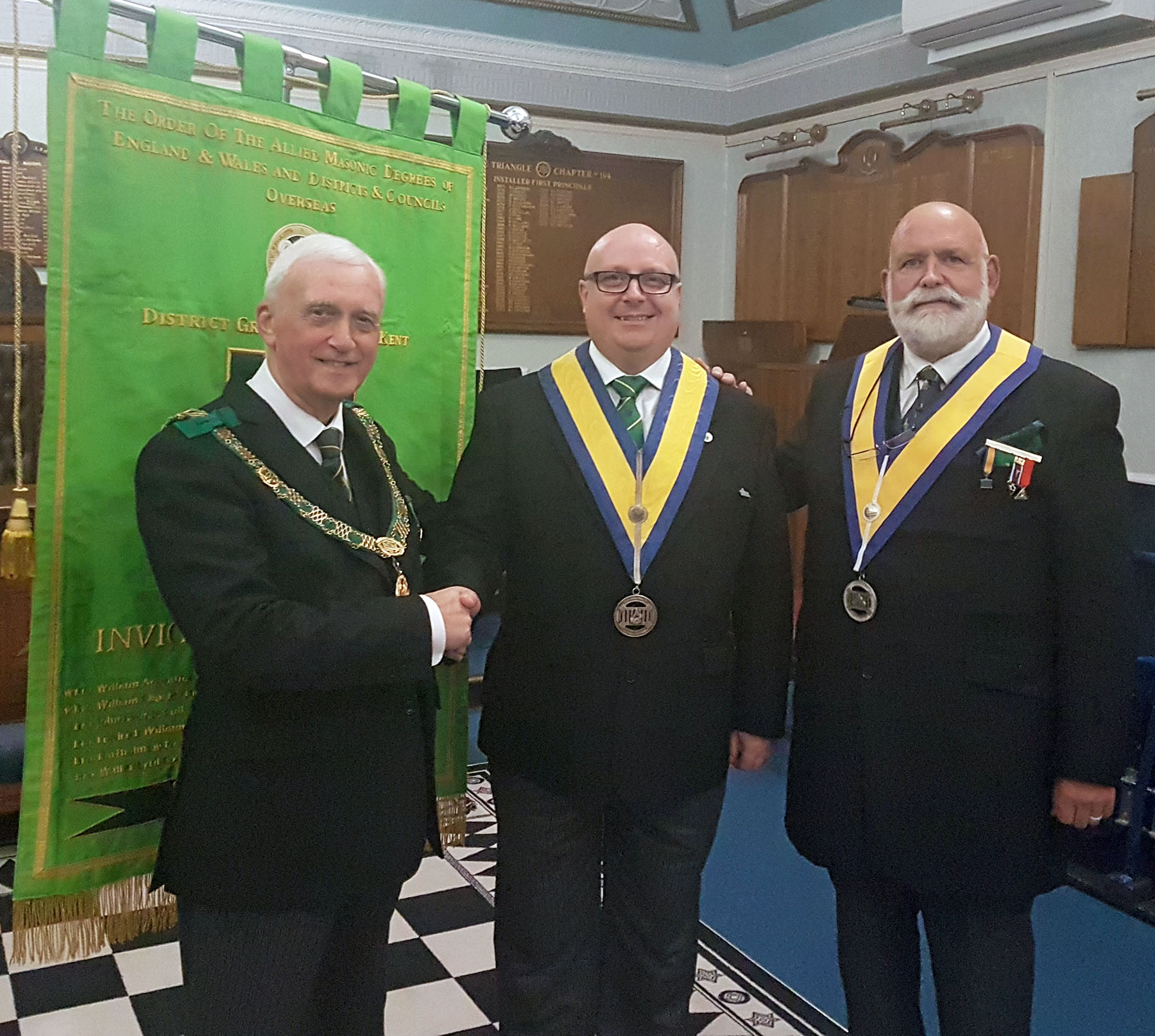The Invicta Council, No. 54 Banner Dedication Ceremony