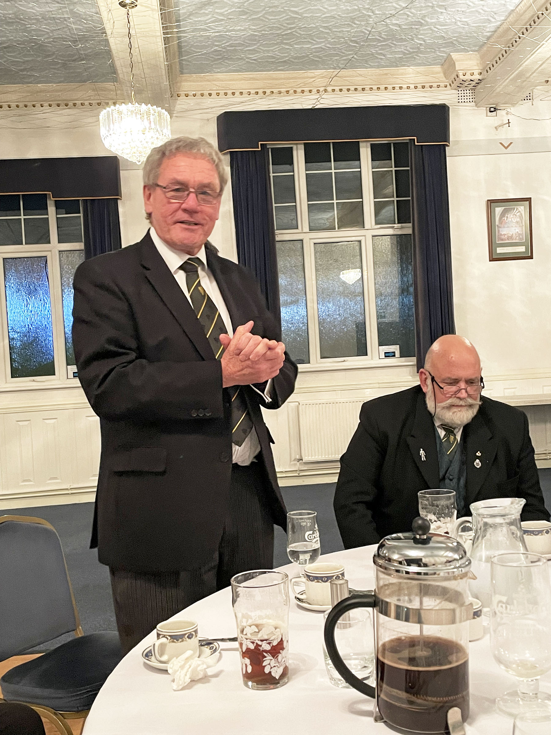 The District Grand Prefect visits the Invicta Council No 54