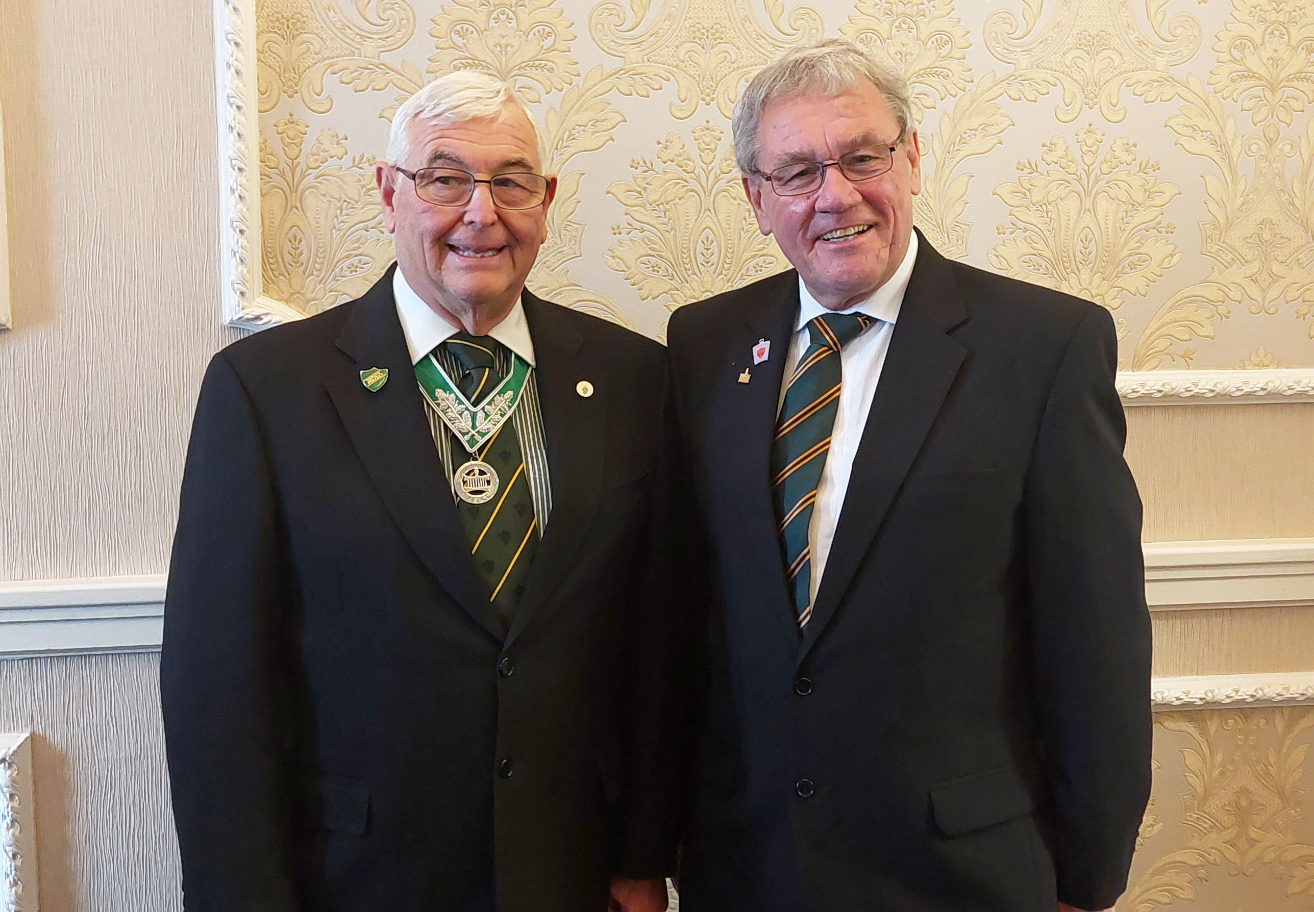 The D.G.P. and his Deputy arrive in Rochdale