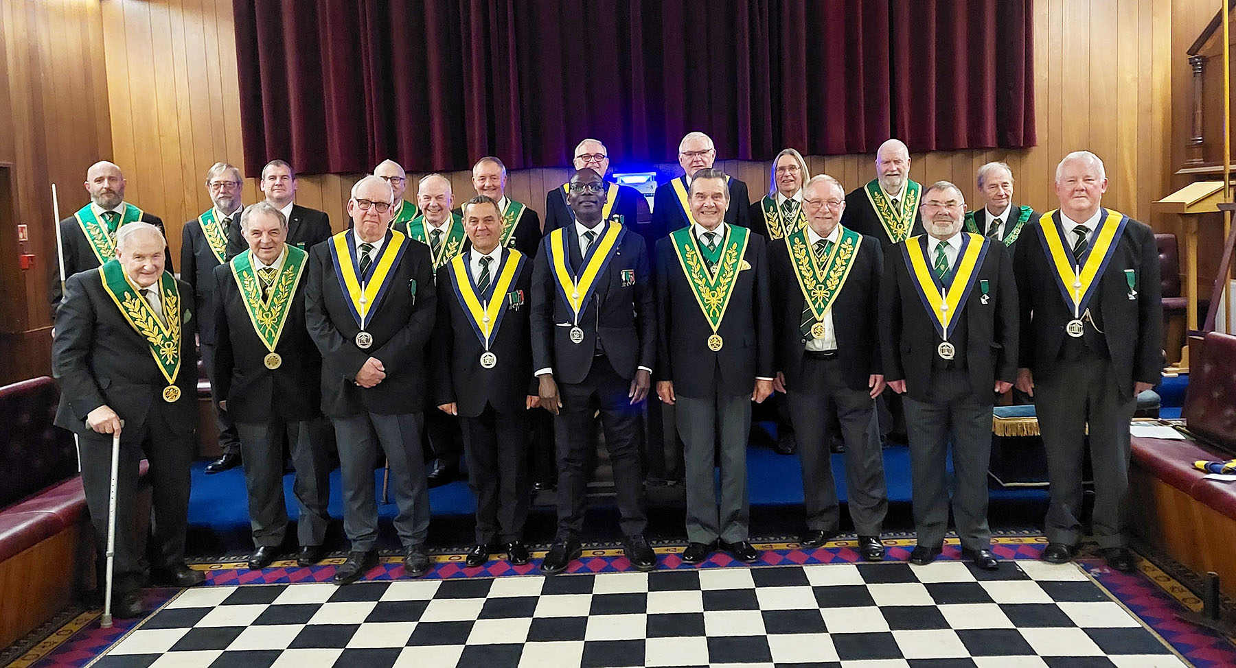 The Brethren of the White Cliffs of Dover Council with their Guests and Visitors