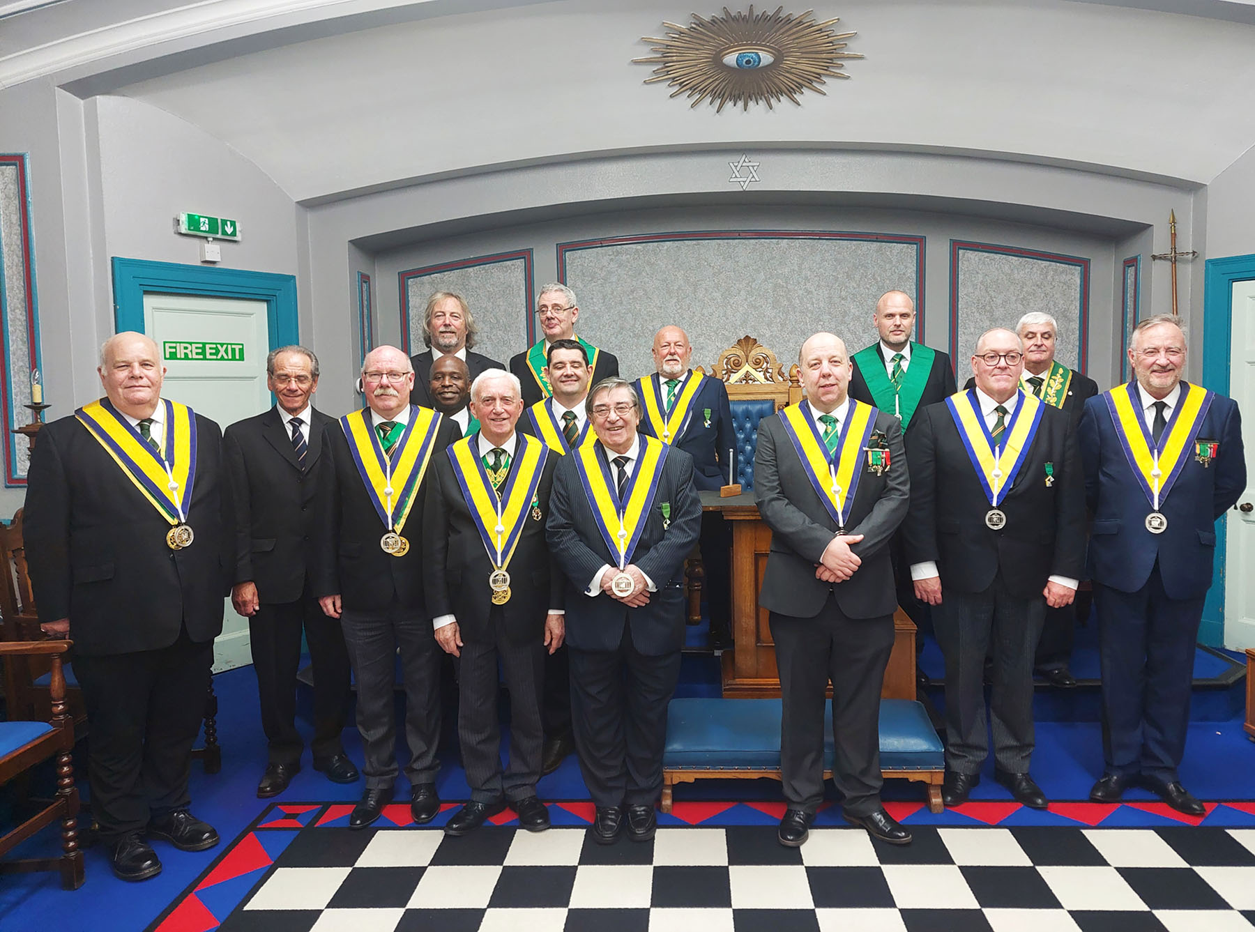 The Worshipful Master and Brethren of the Hartley Council