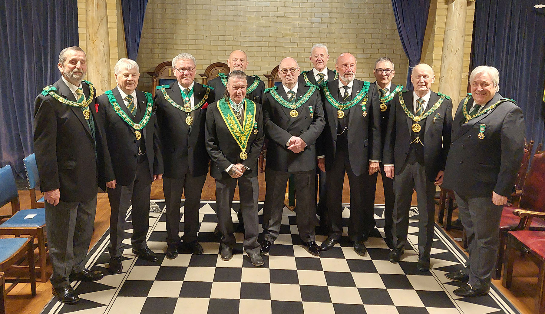 The Visisting D.G.P.'s supporting the D.G.P and his Deputy from Herts & Beds.