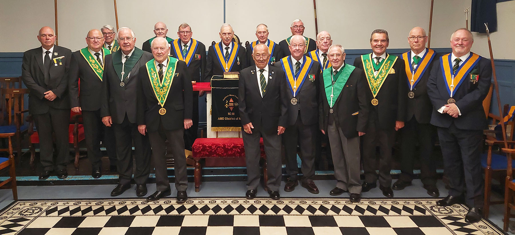 The brethren of Paddock Wood Council