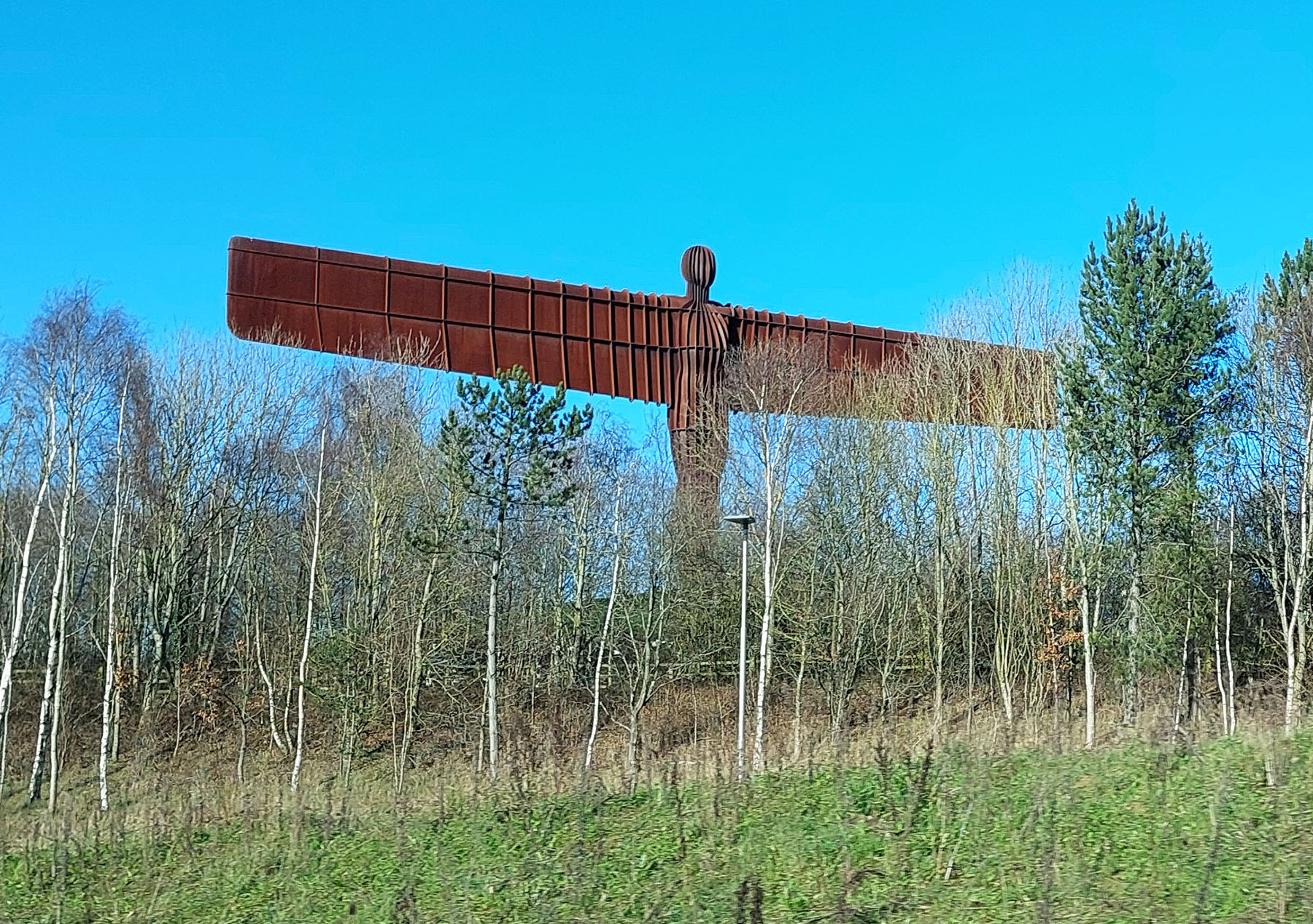 The Iconic structure of the North observed while heading to the meeting